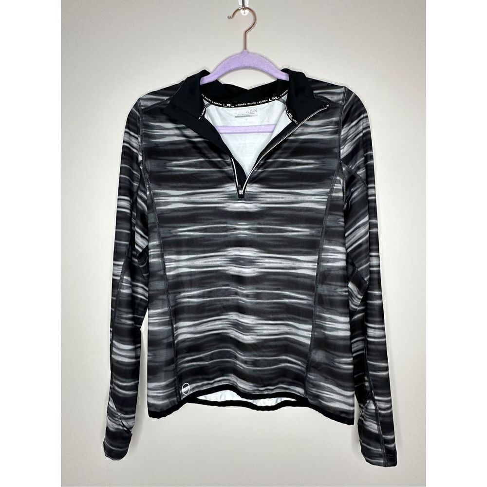 Lauren Ralph Lauren Active 1/4 Zip Athletic Top Size Medium